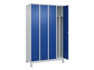 locker voor scheiding van kleding,HxBxD 1950x1200x500mm,4vak - 2