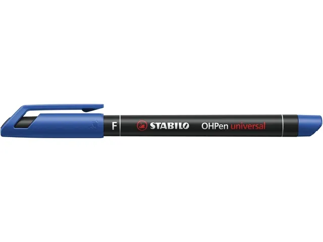 Feutre rétroprojecteur STABILO 842/41 permanent ogive Fin bleu