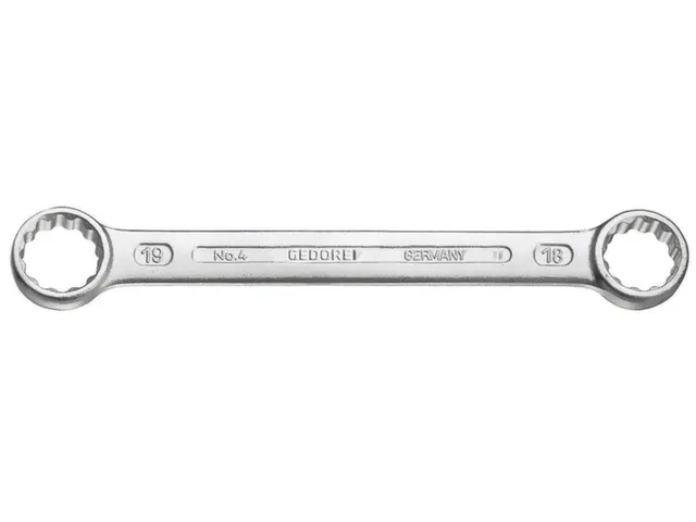 4 27X32 Clé à œil double droite profil UD 27x32mm