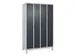 locker voor scheiding van kleding,HxBxD 1950x1200x500mm,4vak