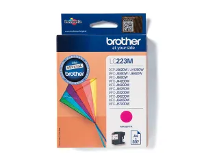 Inkcartridge Brother LC-223M rood - 3