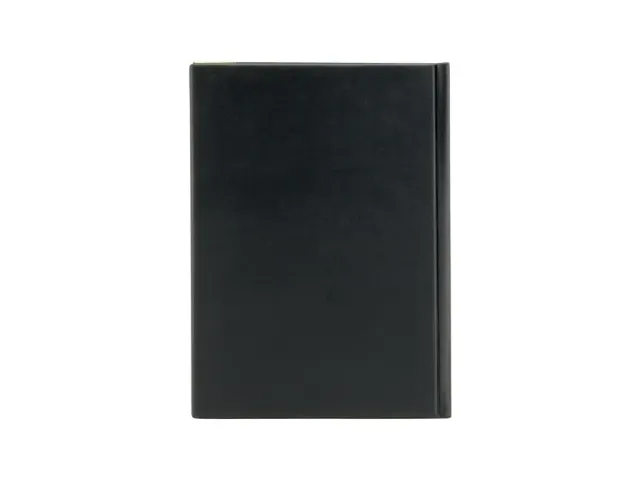 Menukaart Securit A5 4 tas zwart lederlook