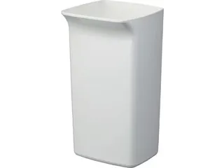 Vuilbak Durabin Square 40 Liter Wit - 1