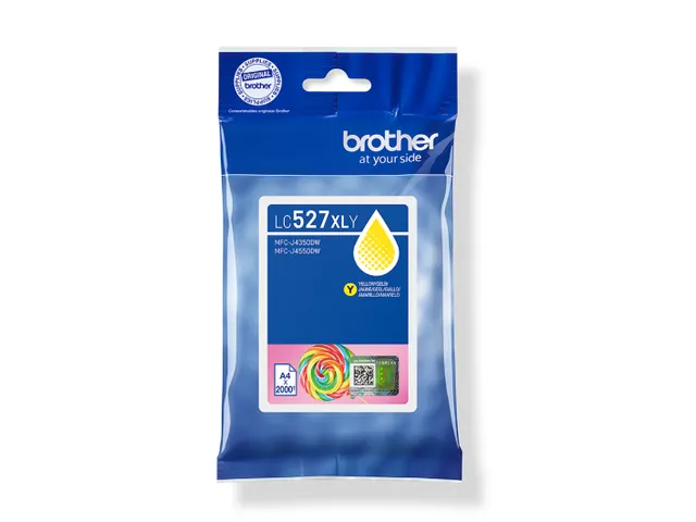 Cartouche d'encre Brother LC-527XLY jaune
