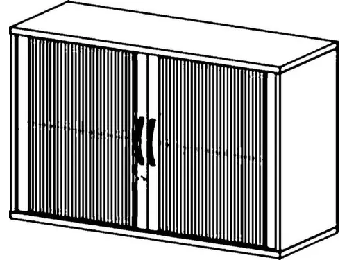 jaloeziedeurkast,HxBxD 770x1200x430mm,1xhouten vloer,decor romp wit