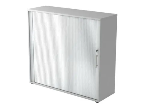 jaloeziedeurkast,HxBxD 1100x1200x400mm,2xhouten vloer,3 OH,romp grijs