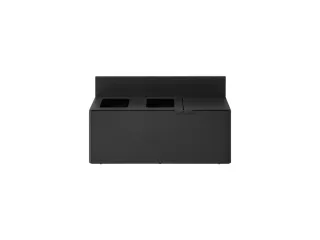 Bica Basic 912 Wandafvalscheidingsunit 3x15 liter Antraciet - 2