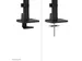 Neomounts NEXT One SL DS65S-950BL2 Support à fixer pour écran double