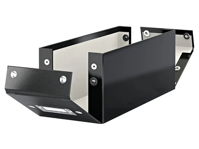 Cd-box Leitz Click & Store 143x136x352 Zwart 84% gerecycled karton