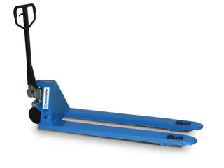 pallethefwagen,draagverm. 2500kg,vork L 1500mm,zwenkwielen nylon - 1