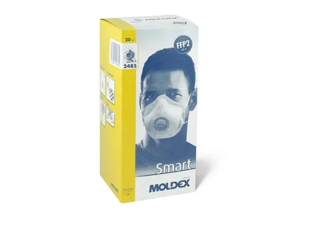 Moldex stofmasker Smart FFP2 NR D Ventex Klima-ventiel 20 Stuks