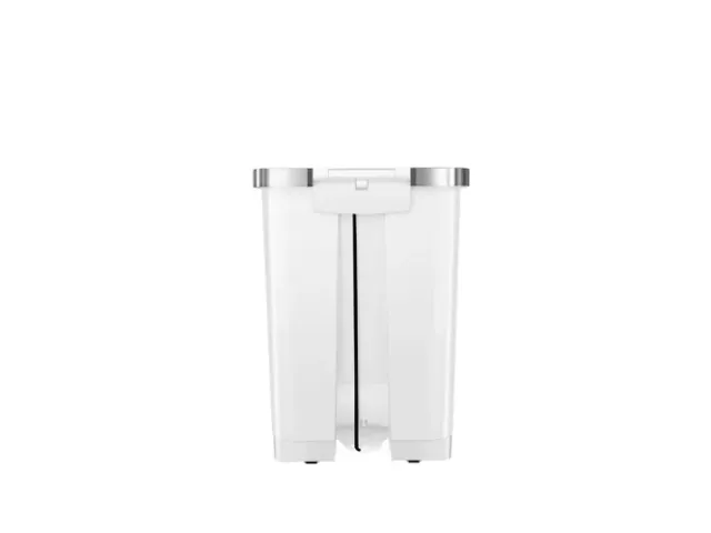 Hana 2 Pedaalemmer 25 liter Wit