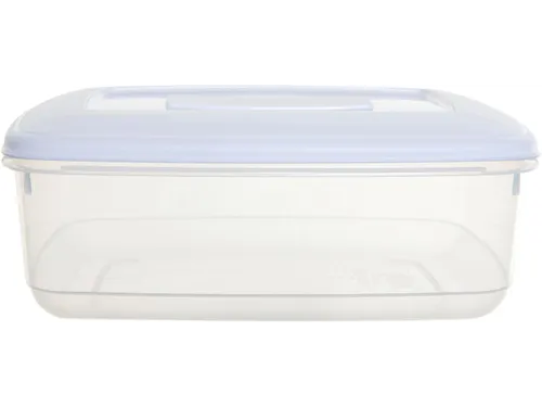 Vershouddoos Met Deksel Rechthoekig 3 Liter Transparant