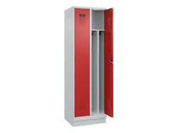 locker voor scheiding van kleding,HxBxD 1950x600x500mm,2vak