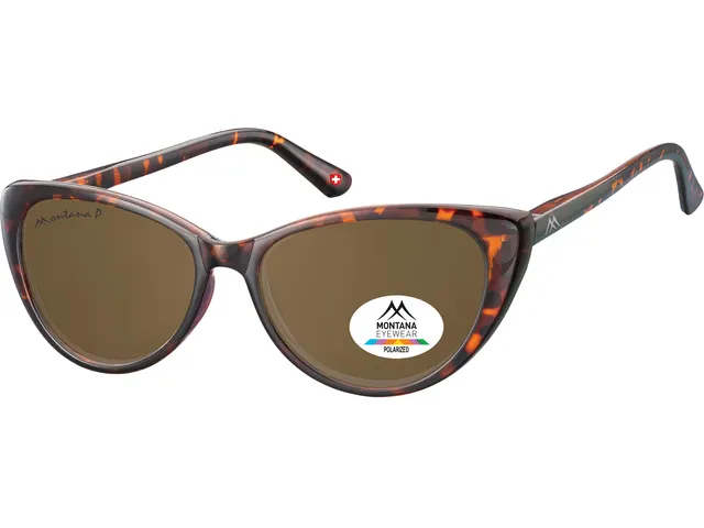 Zonnebril Montana met bruin gepolariseerd glas turtle