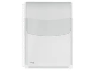 Showtas Leitz 4757 A4 11-gaats PVC 0.17mm glad met klep - 1