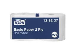 Tork Poetspapier Basic 129237 W1 2-laags Wit