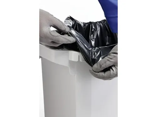 Rechthoekige Afvalbak Durabin 60 Liter Wit