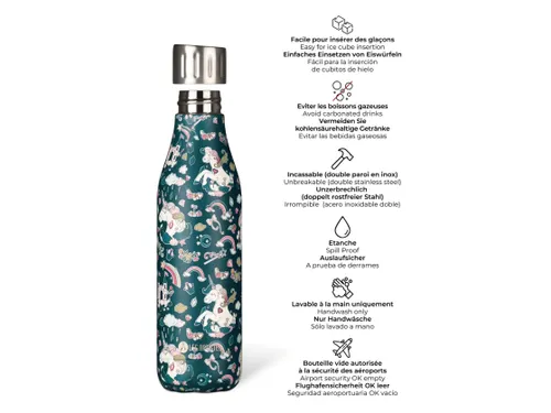 Thermosfles Les Artistes Paris 500ml Unicorn