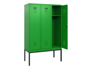 schoollocker,HxBxD 1950x1200x500mm,3vak,vak B 400mm,cil.-slot - 1