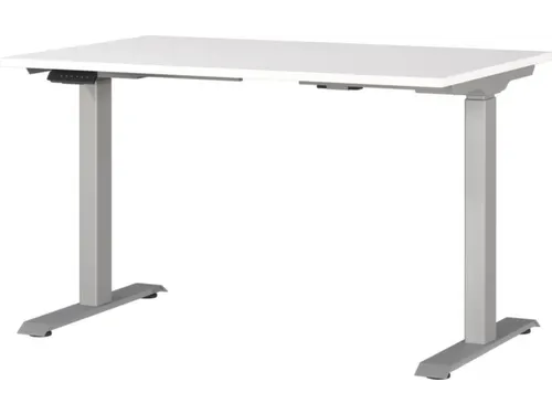 Elektrisch ihv bureau,HxBxD 720-1200x1200x800mm,blad wit