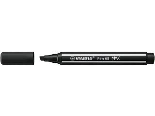 Viltstift STABILO Pen 68/46 Max zwart - 4