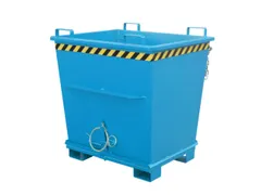 Bodemklepcontainer 1271x1040x1200mm 1m³ 2000kg Ral5012