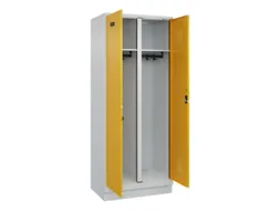 locker voor scheiding van kleding,HxBxD 1950x800x500mm,2vak