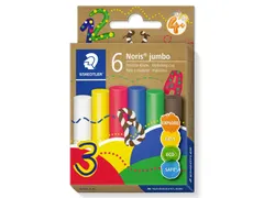 Pâte à modeler Staedtler Noris Jumbo set 6 couleurs