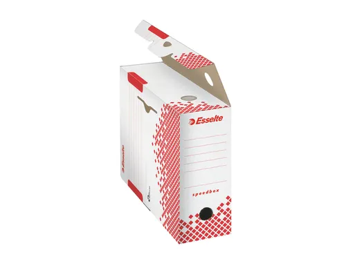 Esselte Speedbox archiefdoos 100x250x350mm Wit