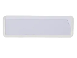 etikethouder,HxL 58x138mm,achterzijde magnetisch,wit