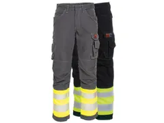 Tranemo 5821 FR/AST broek, marineblauw/geel, maat 44, per stuk