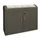 Afvalverzamelstation 4x45 Liter Romp Soft-Mokka Inworp Rvs