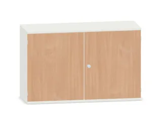 kantoorkast,HxBxD 770x1200x430mm,decor romp wit,decor front beuken - 2