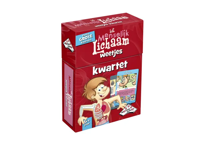 Menselijk lichaam weetjes kwartet