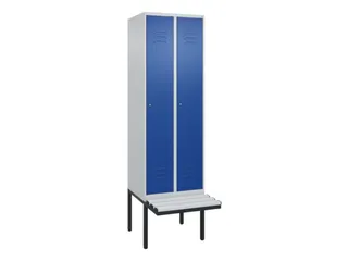 locker voor scheiding van kleding,HxBxD 2120x600x815mm,2vak - 1
