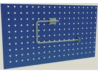 Papierrolhouder Voor Geperforeerde Wand Rollen B 300mm - 1