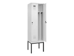 locker voor scheiding van kleding,HxBxD 2120x600x500mm,2vak