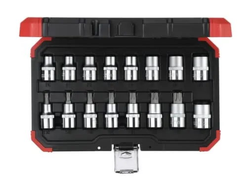 GEDORE RED R68003016 Dopsleutelset 1/2 inch TX E10-24T30-70 16-delig