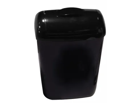 Hygiënebak 8 Liter Kunststof Zwart