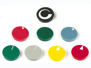 Deksel Voor 15mm Knop (Zwart) - 1