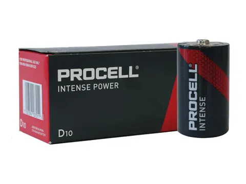Duracell - Procell Itense Alkaline Batterij 1,5 V LR20 D - 10 ST.