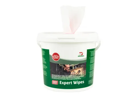 Reinigingsdoek Dreumex Expert Wipes emmer 130 stuks wit