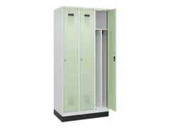 locker voor scheiding van kleding,HxBxD 1950x900x500mm,3vak