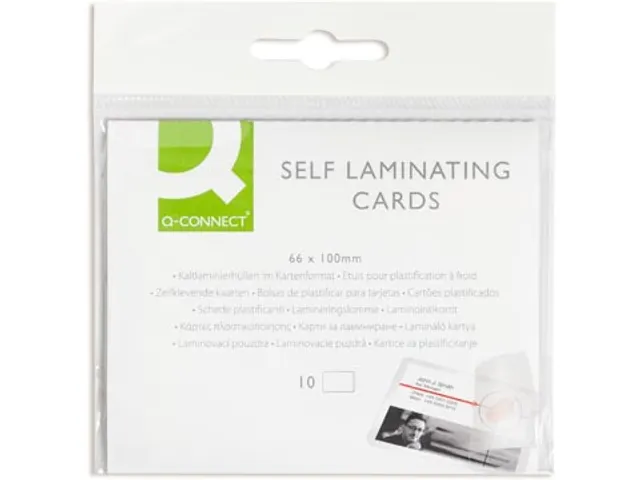 Zelfklevende Lamineerhoes Voor Koud Lamineren 66x100mm Pak 10 Stuks
