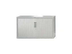 Claudius PLUS Roldeurkast 72.8x120x45cm Aluminium 1 Legbord