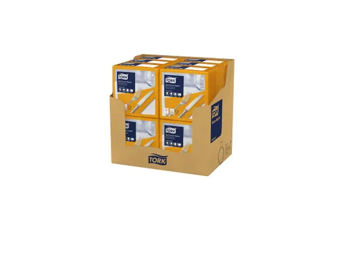 Tork 477915 Soft Dinnerservet Advanced Oranje 39x39cm