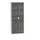 universele kast,HxBxD 2000x800x350mm,4xStalen bodem,draaigrendelslot