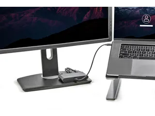 Thunderbolt 3 Dock Mini Dual Monitor TB3 Docking Station - 3