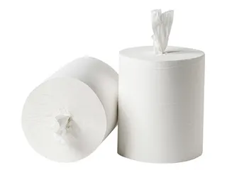 Poetsrol midi cellulose coreless 1-laags 6 Rol - 2